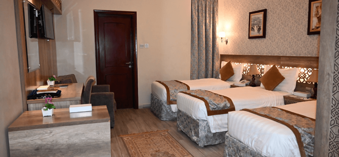 Hotel rooms for SAFWAT MADINAH / GULNAR TAIBAH and OLYAN AJYAD (Ex - Al Massa)