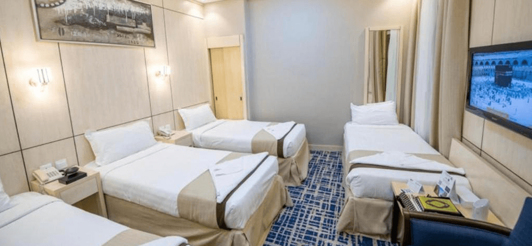 Hotel rooms for DALLAH TAIBAH and SWISSOTEL MAKKAH / SWISS AL MAQAM / MOVENPICK HAJAR TOWER