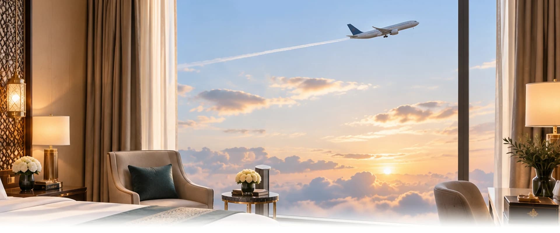 Hotel accommodations in Makkah and Madinah