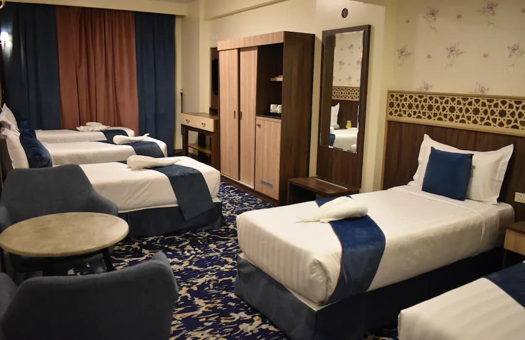 Hotel accommodation in Madinah for the October Umrah package